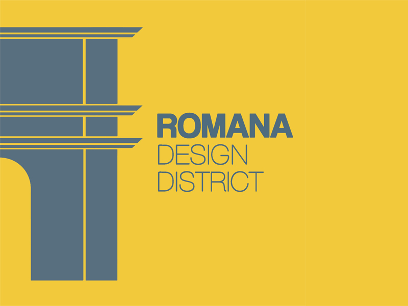 Romana Desing District (logo)