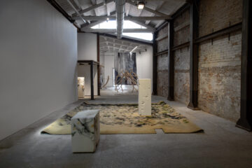 Marie Lelouche,, Unforeseen Spaces_, Exhibition View, 2023, Alberta Pane, Venice, Ph. Irene Fanizza