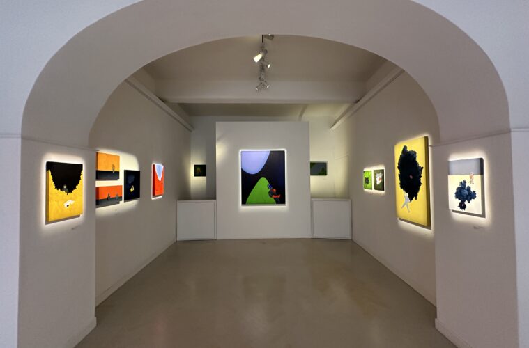 Installation view, solo exhibition “Nessuno è nessuno”, courtesy of the Gallery